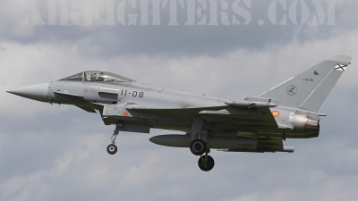 Photo ID 3632 by James Shelbourn. Spain Air Force Eurofighter C 16 Typhoon EF 2000S, C 16 28