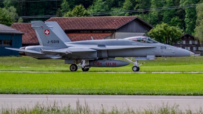 Photo ID 283859 by Agata Maria Weksej. Switzerland Air Force McDonnell Douglas F A 18C Hornet, J 5019