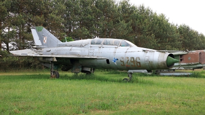 Photo ID 283815 by Carl Brent. Poland Air Force Mikoyan Gurevich MiG 21UM, 9296