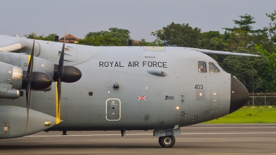 Photo ID 283909 by Ignasius Admiral Indrawan. UK Air Force Airbus Atlas C1 A400M 180, ZM403