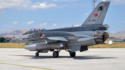 Photo ID 284029 by Alp Tekin. T rkiye Air Force General Dynamics F 16D Fighting Falcon, 07 1029