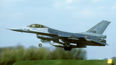 Photo ID 31988 by Joop de Groot. Netherlands Air Force General Dynamics F 16A Fighting Falcon, J 515