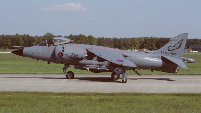 Photo ID 32262 by Klemens Hoevel. UK Navy British Aerospace Sea Harrier FRS 1, ZA176
