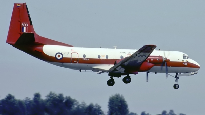 Photo ID 32532 by Rainer Mueller. UK Air Force Hawker Siddeley HS 780 Andover E3, XS603