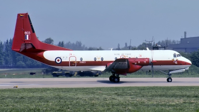 Photo ID 32960 by Rainer Mueller. UK Air Force Hawker Siddeley HS 780 Andover E3, XS603