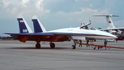 Photo ID 34196 by Rainer Mueller. Russia Gromov Flight Test Institute Sukhoi Su 27PD, 598 WHITE