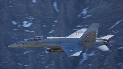 Photo ID 34245 by Isch Eduard. Switzerland Air Force McDonnell Douglas F A 18C Hornet, J 5013