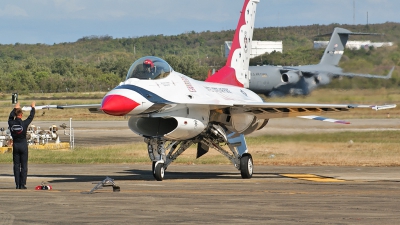 Photo ID 34486 by Hector Rivera - Puerto Rico Spotter. USA Air Force General Dynamics F 16C Fighting Falcon,  