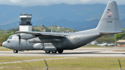 Photo ID 34626 by Hector Rivera - Puerto Rico Spotter. USA Air Force Lockheed C 130H Hercules L 382, 83 0486
