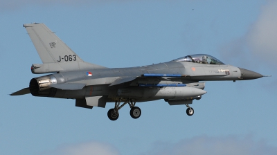 Photo ID 34718 by Lieuwe Hofstra. Netherlands Air Force General Dynamics F 16AM Fighting Falcon, J 063