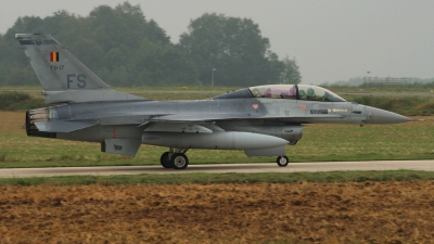 Photo ID 34812 by Tim Van den Boer. Belgium Air Force General Dynamics F 16BM Fighting Falcon, FB 17