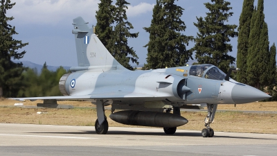 Photo ID 34903 by Chris Lofting. Greece Air Force Dassault Mirage 2000 5EG, 534