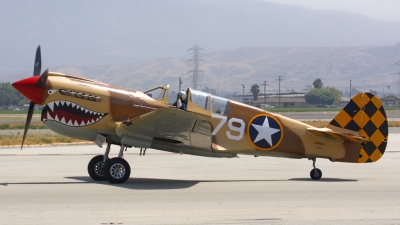 Photo ID 34907 by Nathan Havercroft. Private Planes of Fame Air Museum Curtiss P 40N Warhawk, N85104