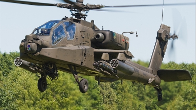 Photo ID 35377 by Alex van Noye. Netherlands Air Force Boeing AH 64DN Apache Longbow, Q 21
