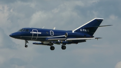 Photo ID 35416 by Bart Hoekstra. Company Owned Cobham Aviation Dassault Falcon 20, G FRAS