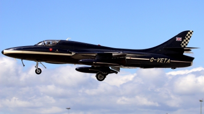 Photo ID 4253 by David Marshall. Private Skyblue Aviation Hawker Hunter T7, G VETA