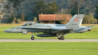 Photo ID 35449 by Radim Spalek. Switzerland Air Force McDonnell Douglas F A 18C Hornet, J 5008