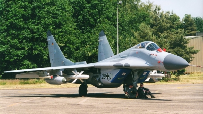 Photo ID 36736 by CHARLES OSTA. Germany Air Force Mikoyan Gurevich MiG 29G 9 12A, 29 01