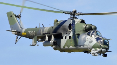 Photo ID 36661 by Radim Spalek. Czech Republic Air Force Mil Mi 35 Mi 24V, 7360