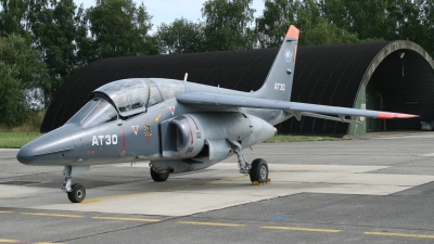 Photo ID 37472 by Toon Cox. Belgium Air Force Dassault Dornier Alpha Jet 1B, AT30