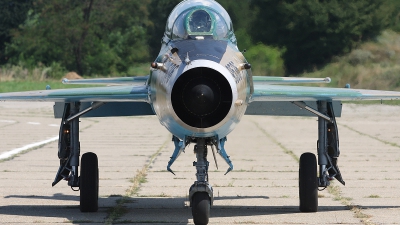 Photo ID 37583 by Menso van Westrhenen. Romania Air Force Mikoyan Gurevich MiG 21UM Lancer B, 9536