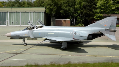 Photo ID 37663 by Klemens Hoevel. Germany Air Force McDonnell Douglas F 4F Phantom II, 38 43