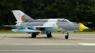 Photo ID 37886 by Radim Spalek. Romania Air Force Mikoyan Gurevich MiG 21MF 75 Lancer C, 6305