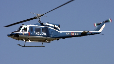 Photo ID 37947 by Roberto Bianchi. Italy Polizia Agusta Bell AB 212AM, PS 101