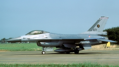 Photo ID 37963 by Joop de Groot. Netherlands Air Force General Dynamics F 16A Fighting Falcon, J 871