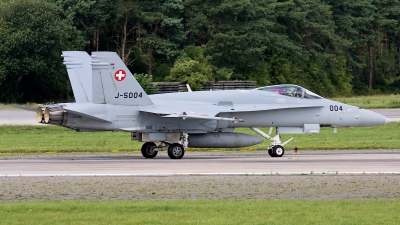Photo ID 38035 by Rainer Mueller. Switzerland Air Force McDonnell Douglas F A 18C Hornet, J 5004
