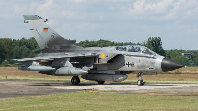 Photo ID 38306 by Lieuwe Hofstra. Germany Air Force Panavia Tornado IDS T, 45 91