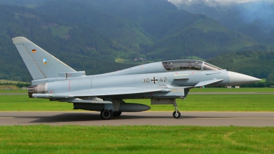Photo ID 38287 by Markus Schrader. Germany Air Force Eurofighter EF 2000 Typhoon T, 30 42