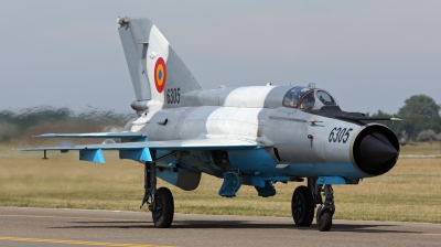 Photo ID 38340 by Ales Hottmar. Romania Air Force Mikoyan Gurevich MiG 21MF 75 Lancer C, 6305