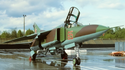 Photo ID 38706 by Rainer Mueller. Russia Air Force Mikoyan Gurevich MiG 23UM, 65 RED