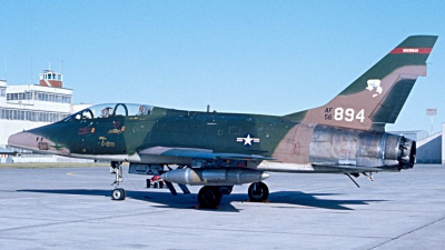 Photo ID 38979 by Robert W. Karlosky. USA Air Force North American F 100F Super Sabre, 56 3894
