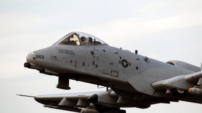 Photo ID 38986 by Alex Staruszkiewicz. USA Air Force Fairchild A 10A Thunderbolt II, 81 0960