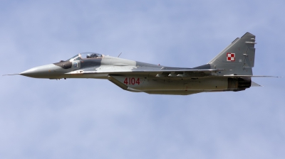 Photo ID 39314 by Jan Suchanek. Poland Air Force Mikoyan Gurevich MiG 29G 9 12A, 4104