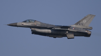 Photo ID 39481 by Bert van Wijk. Netherlands Air Force General Dynamics F 16AM Fighting Falcon, J 875