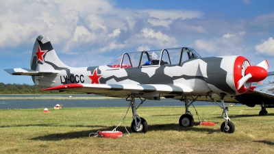 Photo ID 39815 by Jens Wiemann. Private Private Yakovlev Yak 52, LY CCC