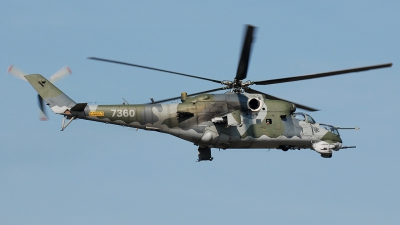 Photo ID 40144 by Klemens Hoevel. Czech Republic Air Force Mil Mi 35 Mi 24V, 7360