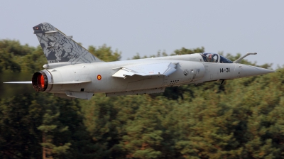 Photo ID 40165 by Jan Suchanek. Spain Air Force Dassault Mirage F1M, C 14 56