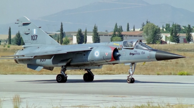 Photo ID 40696 by Arie van Groen. Greece Air Force Dassault Mirage F1CG, 107