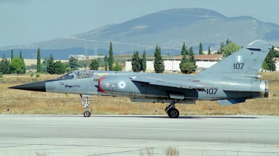 Photo ID 40836 by Arie van Groen. Greece Air Force Dassault Mirage F1CG, 107