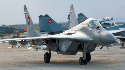 Photo ID 40849 by Alexander Mladenov. Bulgaria Air Force Mikoyan Gurevich MiG 29A 9 12A, 16