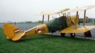 Photo ID 41103 by Eric Tammer. Netherlands Air Force De Havilland DH 82A Tiger Moth, A 10