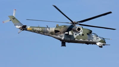 Photo ID 41345 by Rainer Mueller. Czech Republic Air Force Mil Mi 35 Mi 24V, 7360