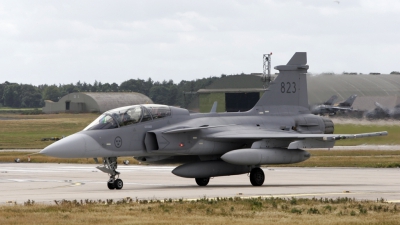 Photo ID 509 by Andy Walker. Sweden Air Force Saab JAS 39D Gripen, 39823