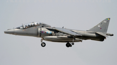 Photo ID 5096 by Stephen J Muscat. UK Air Force British Aerospace Harrier T 10, ZJ656