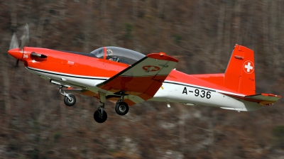 Photo ID 42119 by Jan Suchanek. Switzerland Air Force Pilatus PC 7 Turbo Trainer, A 936