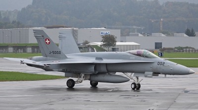 Photo ID 42412 by Andreas Weber. Switzerland Air Force McDonnell Douglas F A 18C Hornet, J 5002